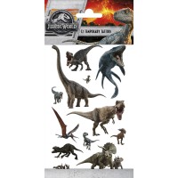Plaktattoo Dinosaurus Jurassic World 12st