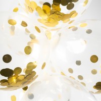 Confetti ballonnen goud