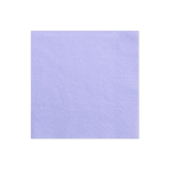 papieren Servetten pastel lila