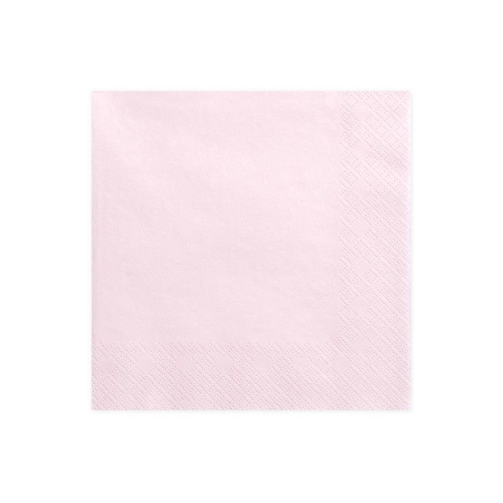 papieren Servetten pastel roze