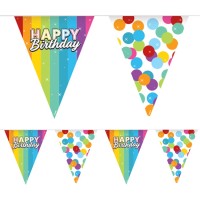 verjaardag versiering vlaggenlijn happy birthday decoratie 