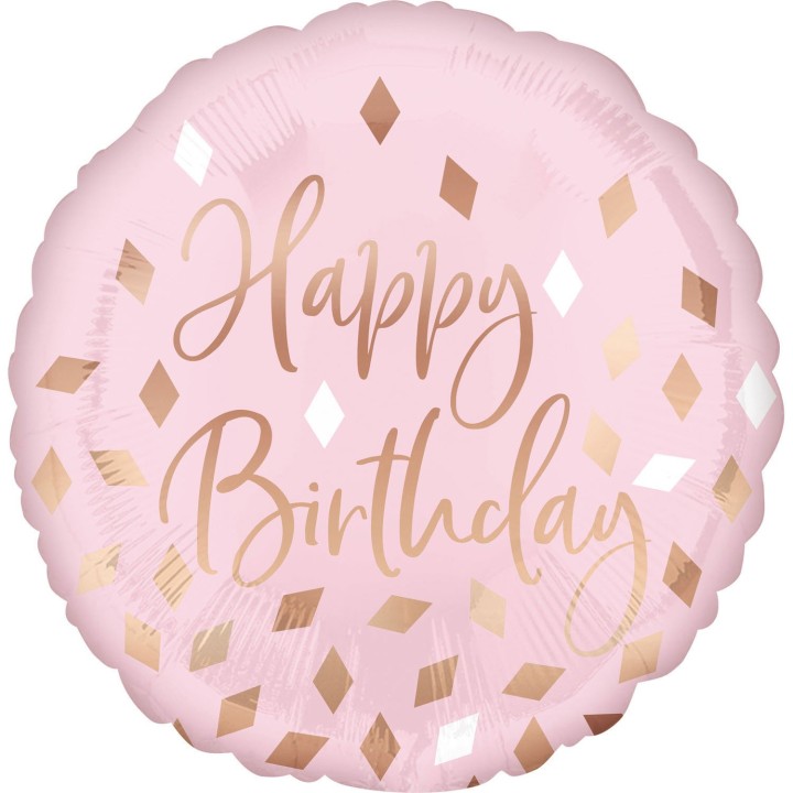 Folieballon happy birthday verjaardag