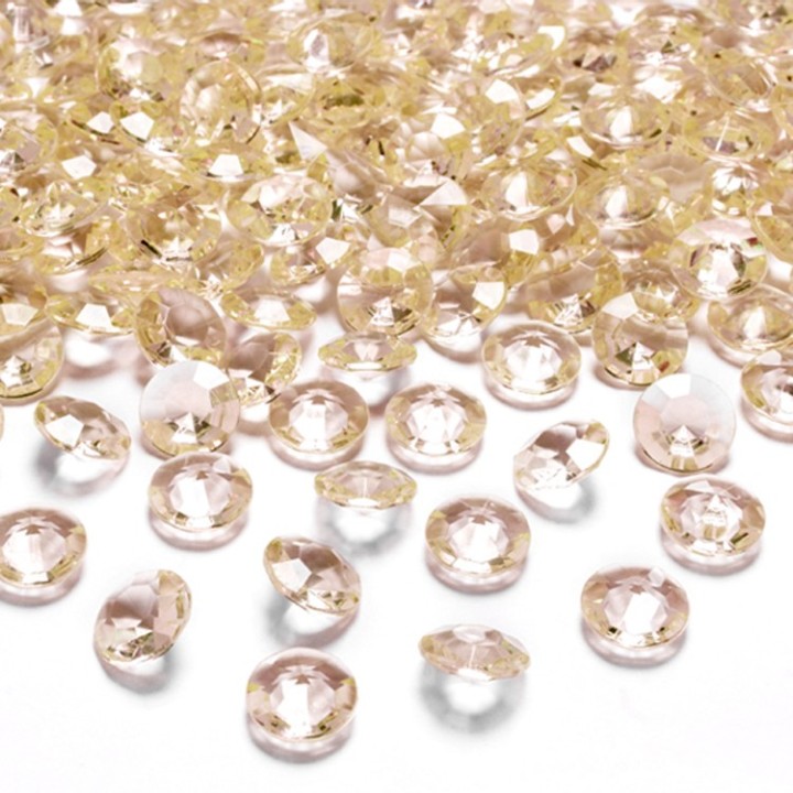tafelconfetti diamanten strooidiamanten goud