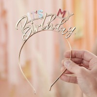 Verjaardag diadeem "It's my birthday"