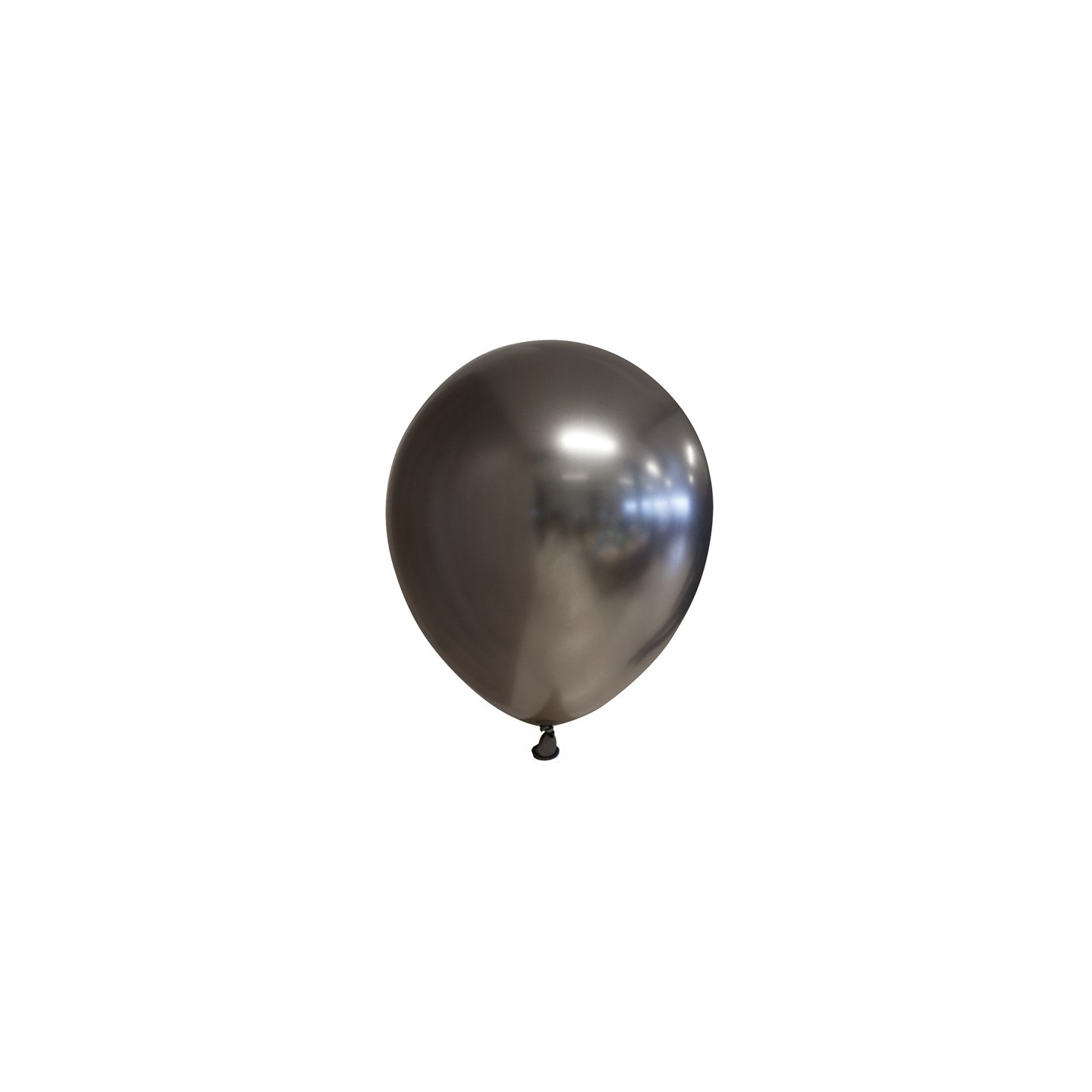 grijze mini chroom ballonnen 5 inch