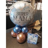 Folie ballon moederdag super mama