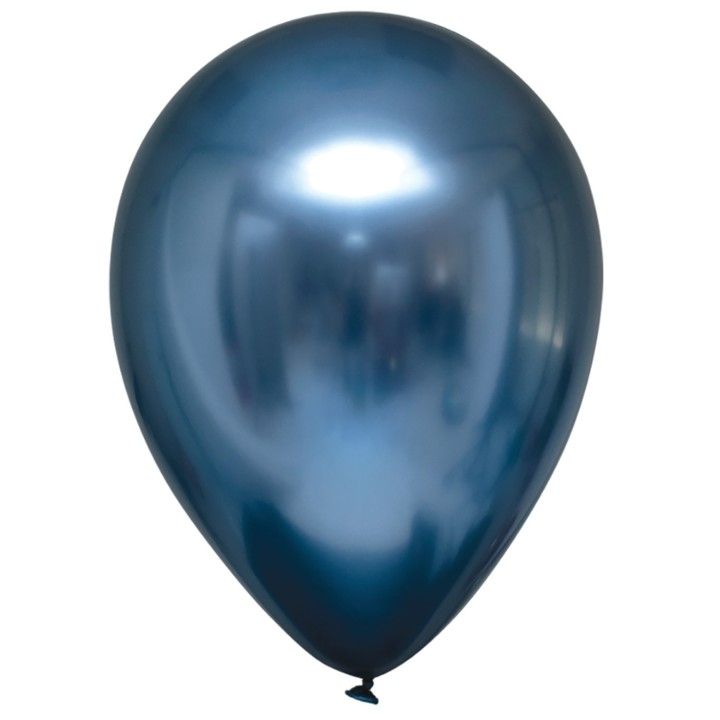 Everts blauwe chroom ballonnen azure