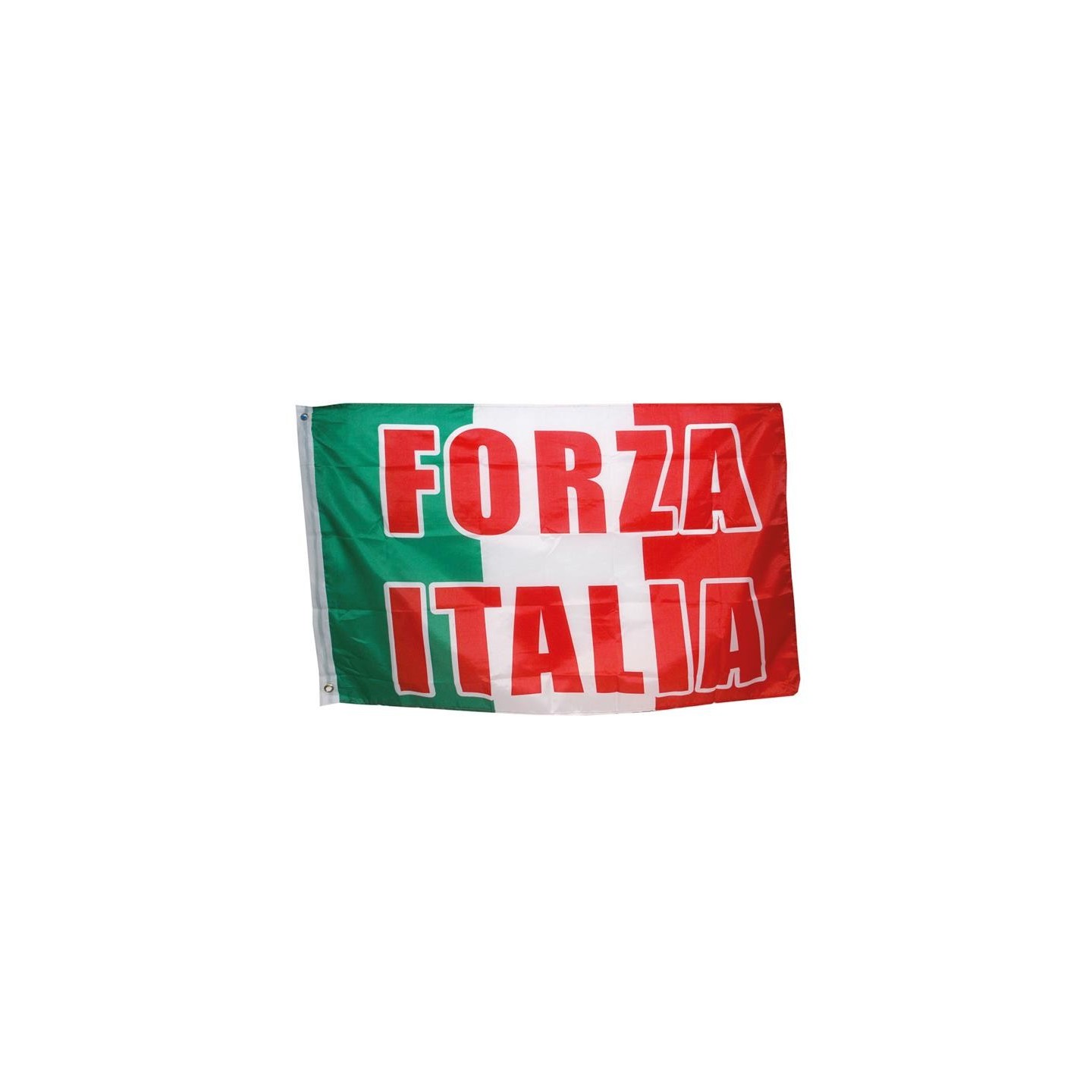 Italiaanse vlag forza italia supporter italie italië