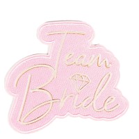 "Team Bride" strijkapplicatie 6 st