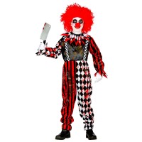 Killer horror clown kostuum kind halloween