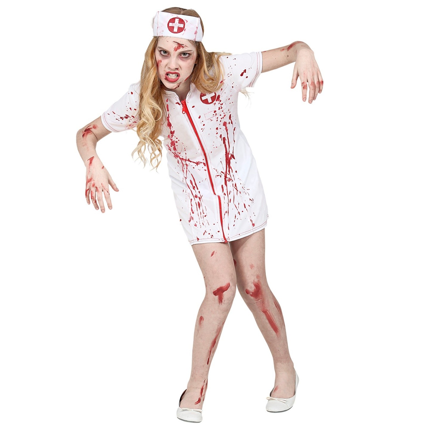 Kan worden genegeerd incompleet Lijkt op Zombie verpleegster pakje kind | Jokershop.be - Halloween kleding