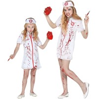 Halloween zombie verpleegster pakje kind