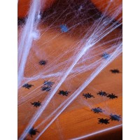Halloween tafel confetti spinnen tafeldecoratie
