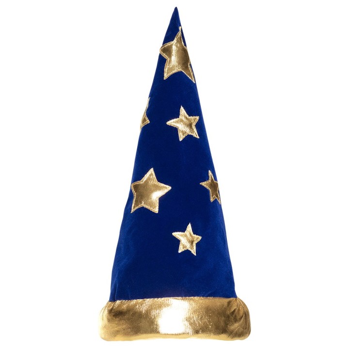 Tovenaar hoed kind tovenaarshoed blauw goud