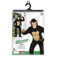 apenpak chimpansee aap kostuum dierenpak carnaval