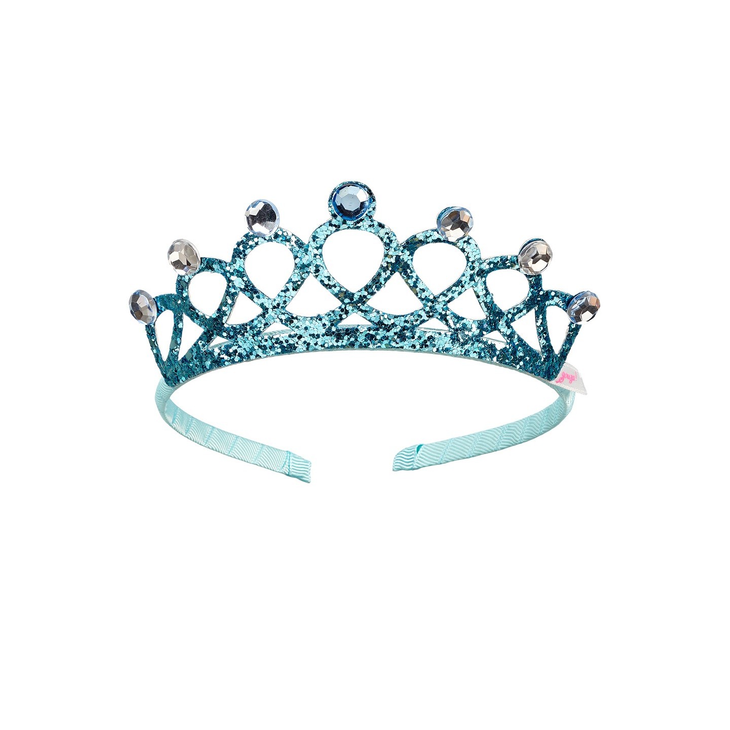 blauw Prinsessen kroontje kind tiara diadeem