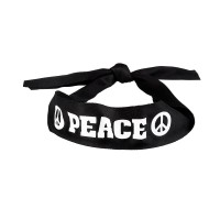 Hippie Accessoires hoofdband bril peace ketting