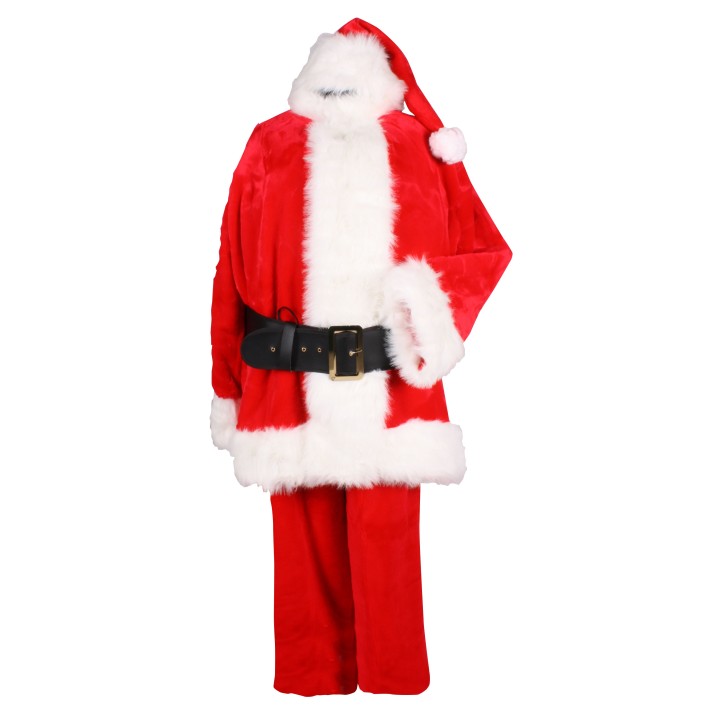 Kerstmanpak kerstman kostuum luxe professioneel
