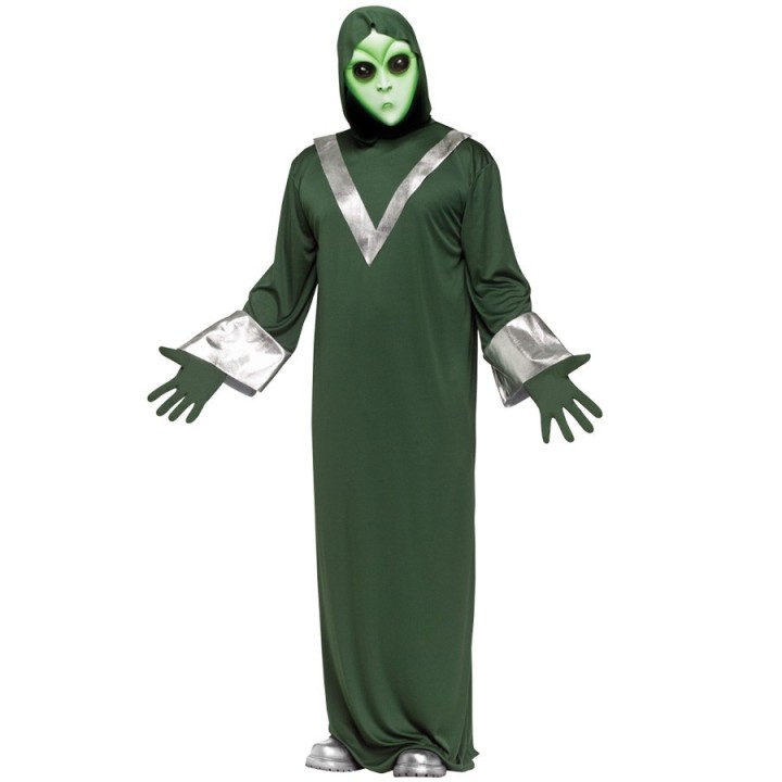 Alien kostuum heren halloween kostuum masker