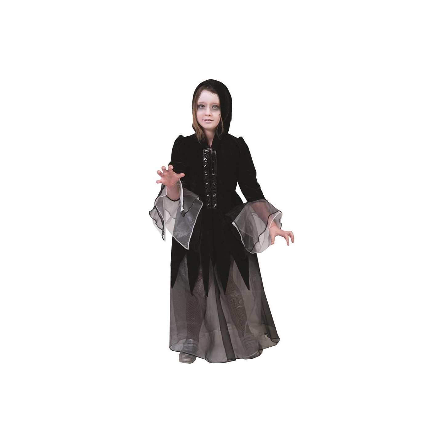 halloween kleding kind gothic jurk vampier