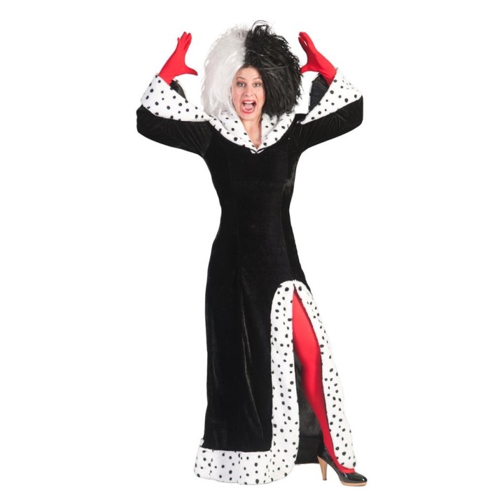 Cruella De Vil kostuum dames halloween