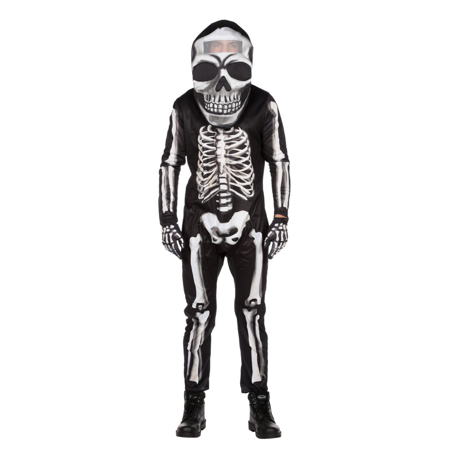 halloween skelet kostuum heren skeletpak volwassenen