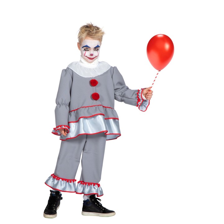 Pennywise kostuum kind killer clown halloween