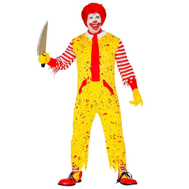Mc killer clown kostuum halloween kleding