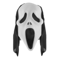 Scream Masker Latex met kap