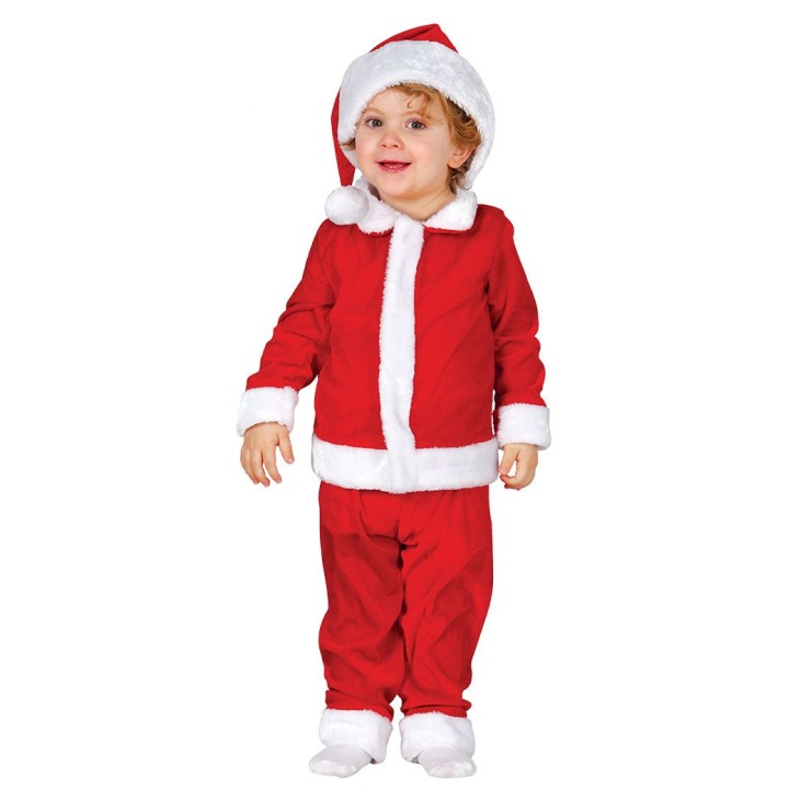 Kerstman kostuum baby kerstmanpak kerst verkleedkleding