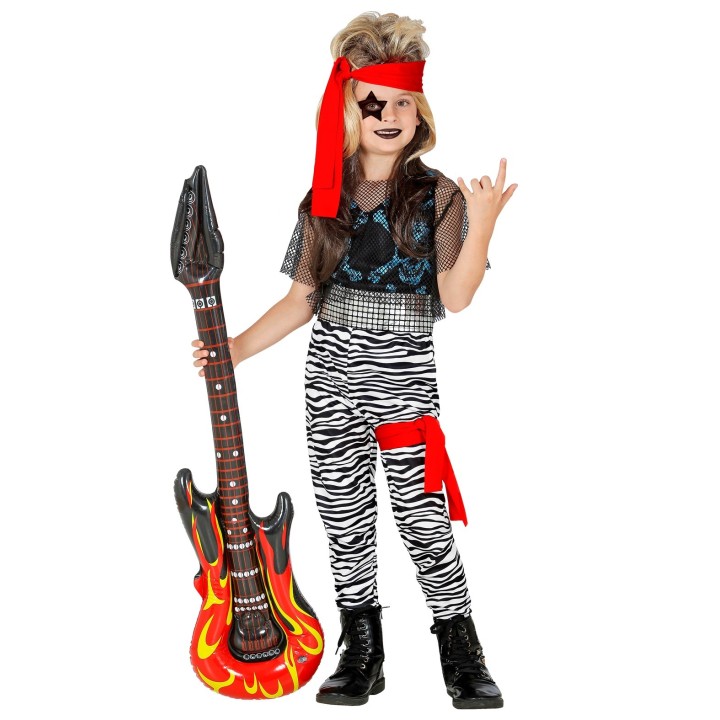 Punk kostuum Rock Star unisex kind