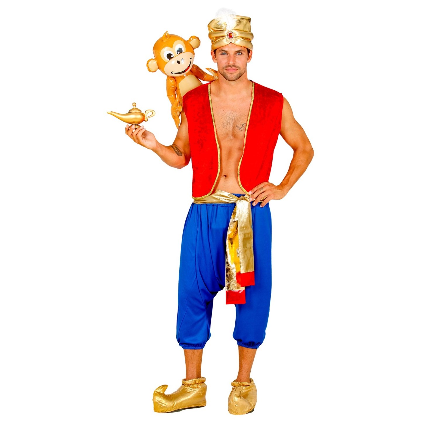 Bestrating top kiem Aladdin kostuum volwassenen | Jokershop.be - Disney verkleedkleding