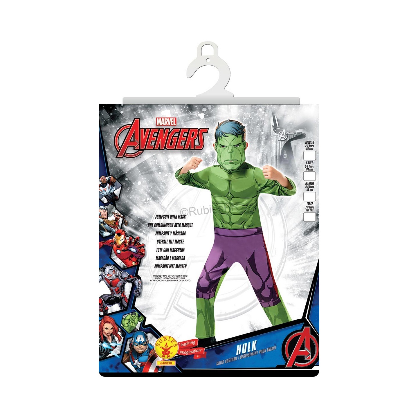 niezen Tien Staat Hulk kostuum kind | Jokershop.be - Superhelden kleding