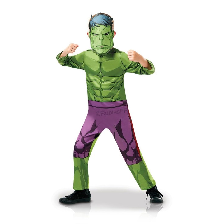 De Hulk kostuum kind superhelden pak