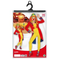 Clowns jas dames carnaval kostuum clownspak 