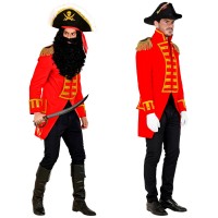 Paradejas rood heren renaissance piraat