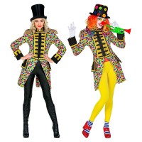 Paradejas confetti clown carnavalsjas dames 