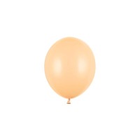 Mini Ballonnen mat light peach 12cm 100st