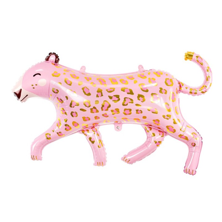 folieballon roze luipaard pink panther ballon