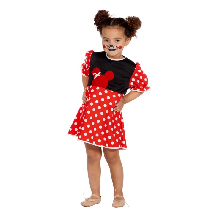 Minnie Mouse kostuum jurk Carnavalskostuum peuter