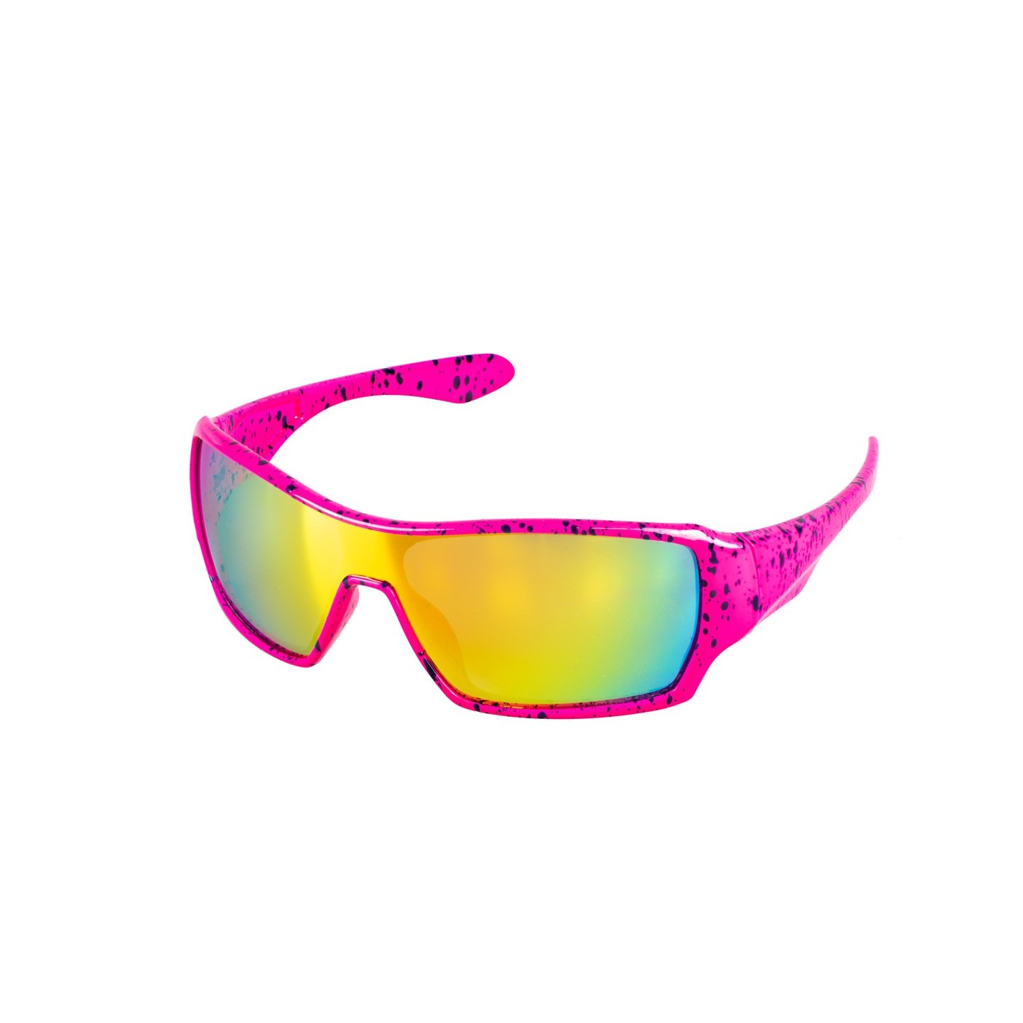 feestbril fluo roze neon party bril