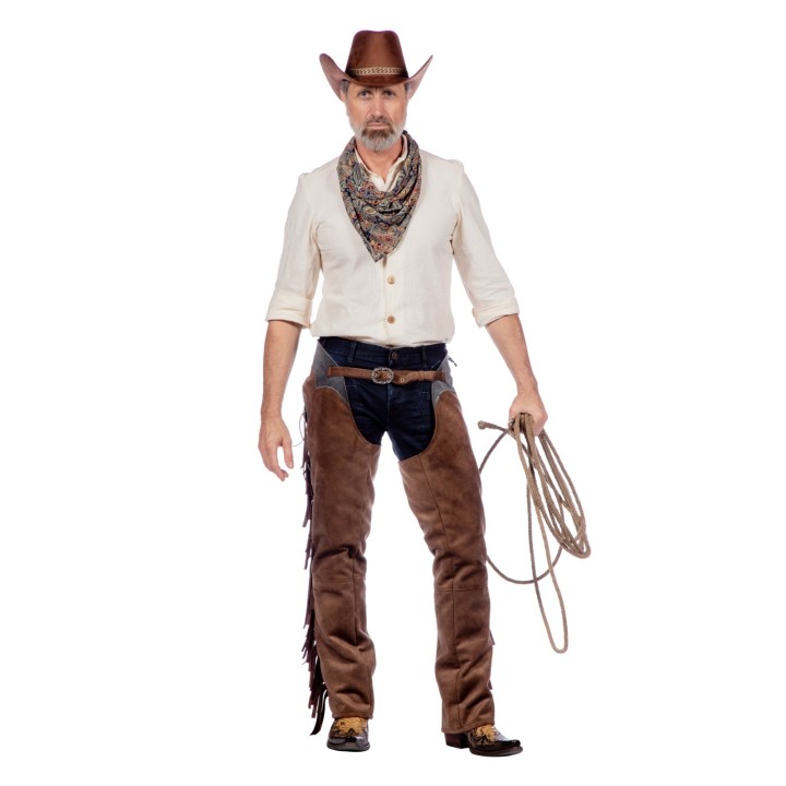 Authentieke Cowboy western chaps heren 