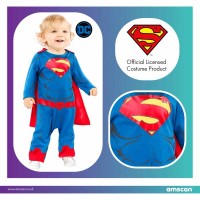 superman baby peuter carnavalspakje kostuum