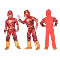 the Flash kostuum kind superhelden pak
