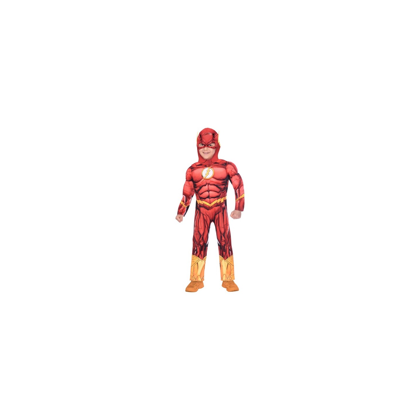 the Flash kostuum kind superhelden pak