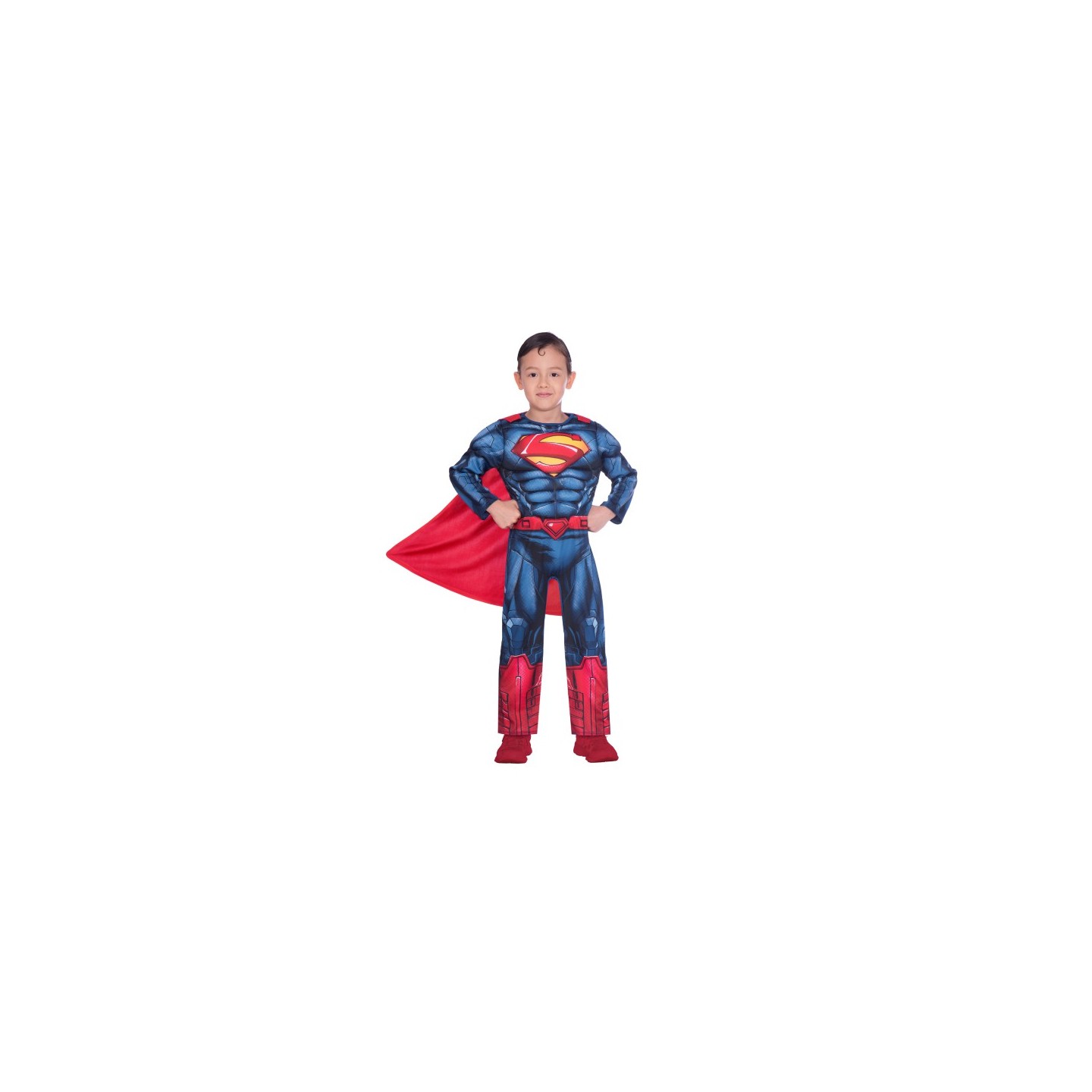 Superman pak kind superhelden kostuum