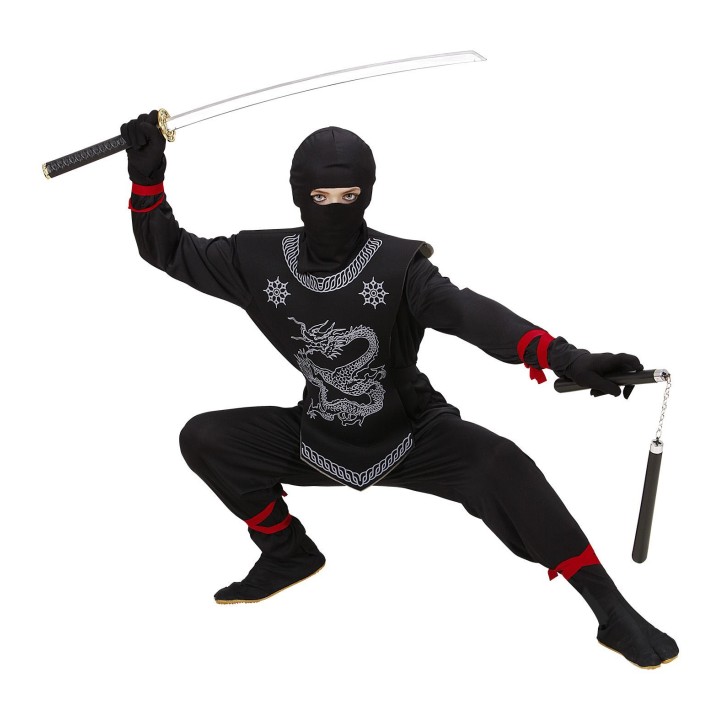 ninja kostuum kind carnaval pak halloween