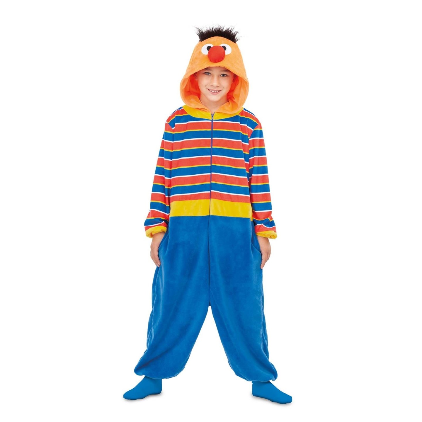 klap streng tuberculose Sesamstraat Ernie onesie kind|Jokershop.be - Carnavalskleding