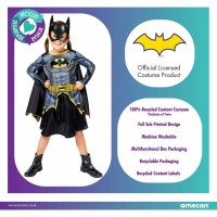 Batgirl kostuum kind jurkje superhelden pakje