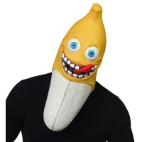 grappige banaan masker latex carnavalsmasker